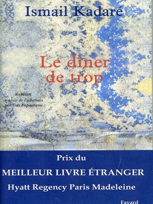 cover image of Le dîner de trop